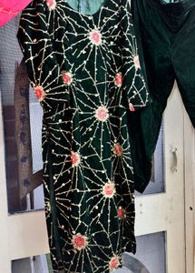 Velvet Suit With Dupatta