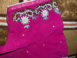 Beautiful Pink Embellished Blouse