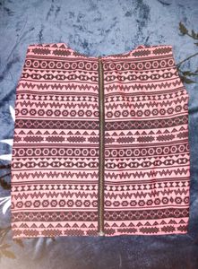 Red Print Tank Top