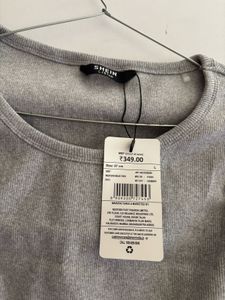 Shein Gray Sleeveless Top