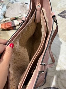 Guess Pink Tote Bag