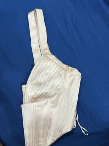 Zara Satin Corset Top-high quality