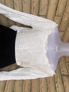 White Off-Shoulder Top