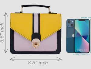 Classic Handbags 👜 Yellow And Pink