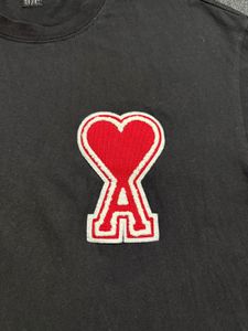 AMI Paris Black T-Shirt