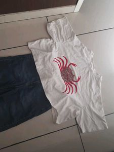 Graphic Tee &amp; Jeans Set