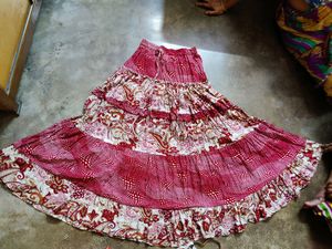 silk skirt