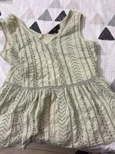 Chic Embroidered Kurti Top