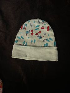 Baby Caps Combo – 5 Pieces | Soft &amp; Comfortable