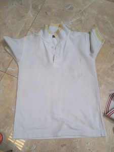 Classic White Polo T-Shirt