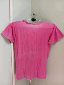 Vibrant Pink WAGRAM Music T-Shirt