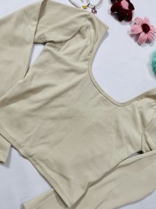 back cris cross style top