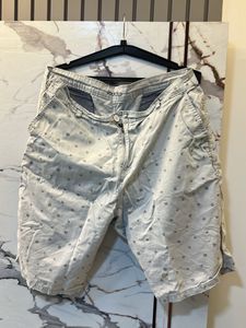 Men's Printed Casual Shorts- 38