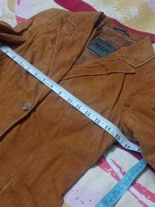 Classic Brown Suede Blazer