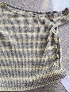 Newme (with tag) one shoulder striped Co ord set