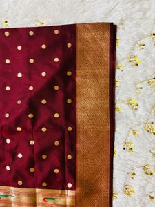 New Muniya Silk Saree with blouse piece
