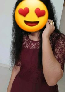 Drees,  Long Dress , Gown , Maroon Dres