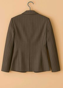 Striped Grey Blazer