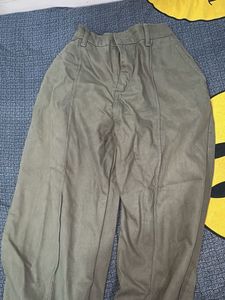 Stylish Olive Green Trousers