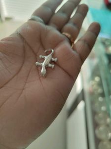 Pure Silver Lizard Nd Tortoise For Laxmi Pooja
