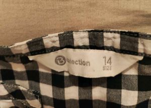 Classic Gingham Checkered Top