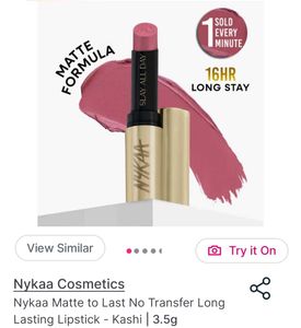 Nykaa Matte to Last Long Stay Lipsticks