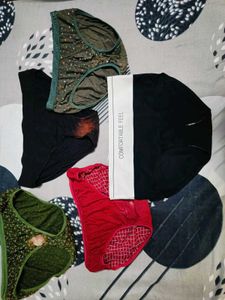 Customised Panties with prof available- Pack of 4