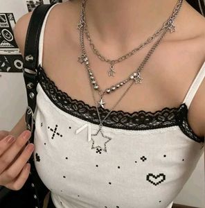 Layered Star Necklace Set