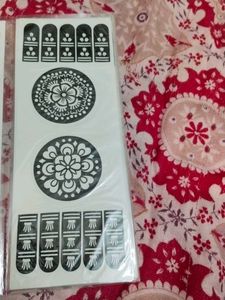 Mehndi Stickers 1 Card