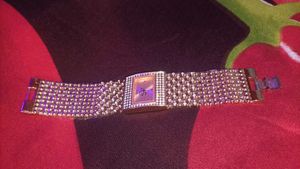 Sparkling Rhinestone Bracelet Watch