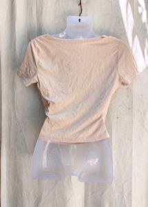 Ribbed V-Neck Wrap Crop Top