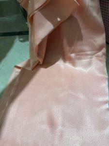 Elegant Peach Silk Saree