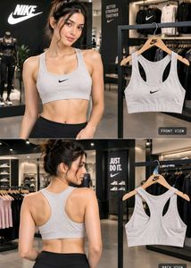 Nike white Sports Bra