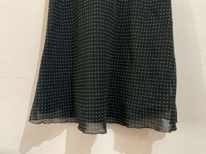 Chic Polka Dot Midi Dress