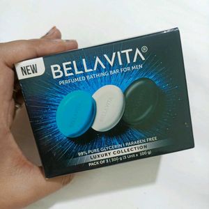Bellavita Perfumed Bathing Bars for Men - Luxury C