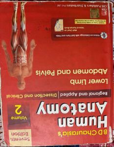 BD Chaurasia's Human Anatomy Books