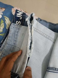 Light Wash Denim Jeans