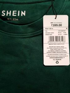 SHEIN Green Graphic T-Shirt (RH)