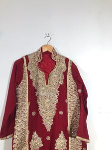 Red&amp;Gold Kurta(Women’s)
