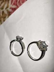 combo diamond ring