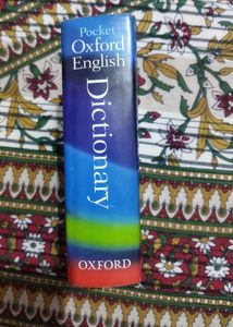 Pocket Oxford English Dictionary
