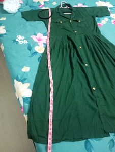 New Bottol Green ONE piece Kurti