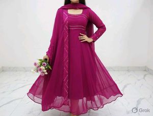 Beautiful Anarkali Kurta with Dupatta
