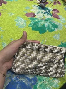 Sparkling Rhinestone Clutch Bag