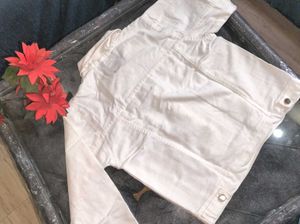 White Denim Jacket
