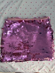 Sparkly Purple Sequin Skirt