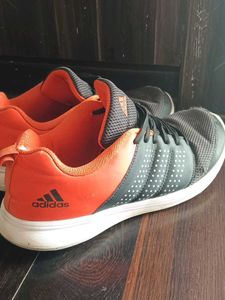 Adidas Black &amp; Orange Sneakers