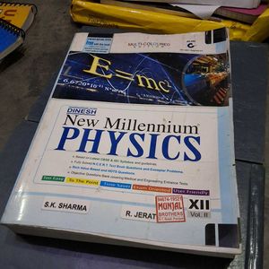 Dinesh New Millennium Physics Book XII ( vol 1,2 )