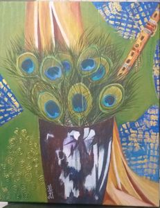 Price Drop !!Painting On Streched Canvas