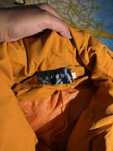 🧡oversized Korean Stylish Mustard Puffer Jacket🧡